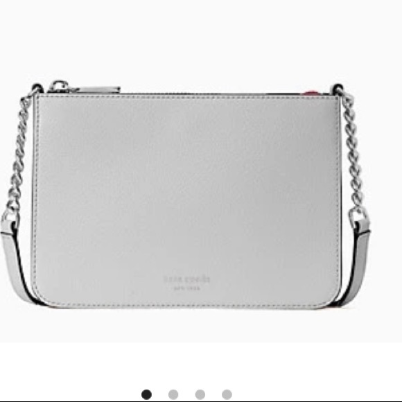 kate spade Handbags - Kate Spade Eva Chain Crossbody in Nimbus Grey